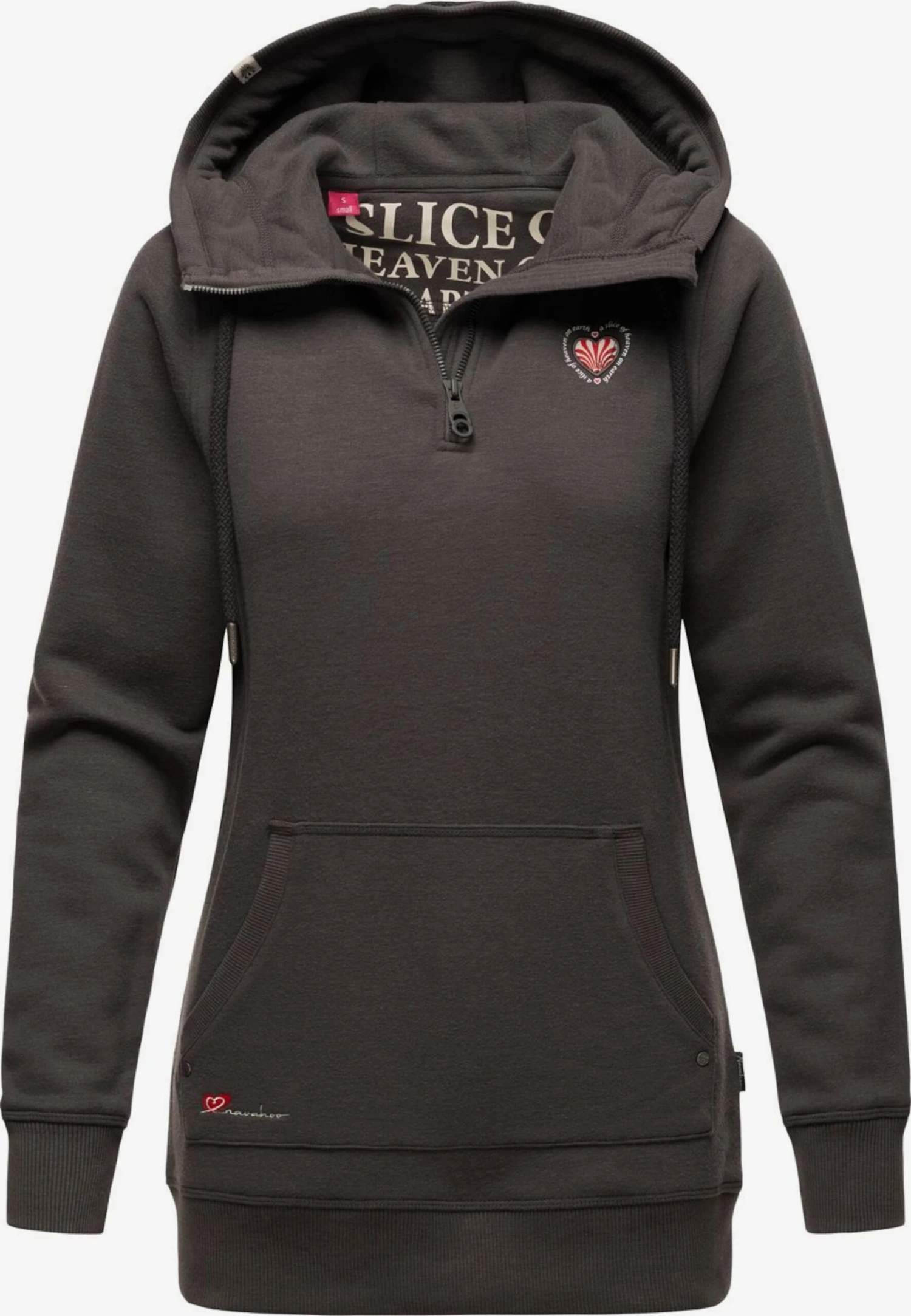 Navahoo Sweats à Capuche Sweat-shirt Zauberelfe Femme Gris Foncé 5 Navahoo Sweats à Capuche Sweat-shirt Zauberelfe Femme Gris Foncé – Image 5