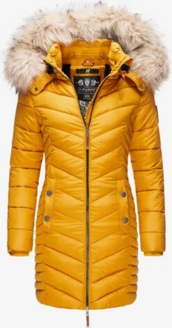 Navahoo Manteaux Dhiver Manteau D’hiver Nimalaa Femme Jaune Dor