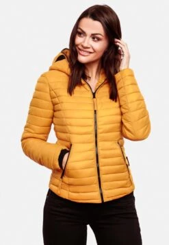 Navahoo Vestes De Mi-saison Veste Mi-saison Kimuk Femme Jaune Foncé 10 Navahoo Vestes De Mi-saison Veste Mi-saison Kimuk Femme Jaune Foncé -Navahoo Soldes 60247228b19657077fc504361faee907