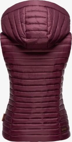 Navahoo Vestes Sans Manches Gilet Shadaa Femme Bordeaux -Navahoo Soldes 61bbcb8fc2c4158180f11d7e117e8310