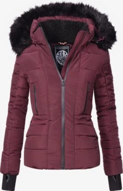 Navahoo Vestes Dhiver Veste D’hiver Adele Femme Rouge Rubis