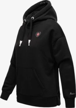 Navahoo Sweats à Capuche Sweat-shirt Goldfee Femme Noir -Navahoo Soldes 69d97d540ec1acb8a2ae0fdbf638f120