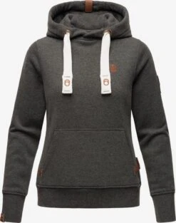 Navahoo Sweats à Capuche Sweat-shirt Damlaa Femme Gris Chiné