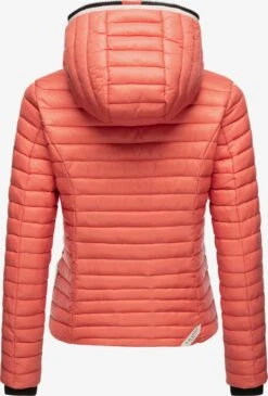 Navahoo Vestes De Mi-saison Veste Mi-saison Femme Corail -Navahoo Soldes 7e7d1abe4cbacb4df91a89d107e4e4b6
