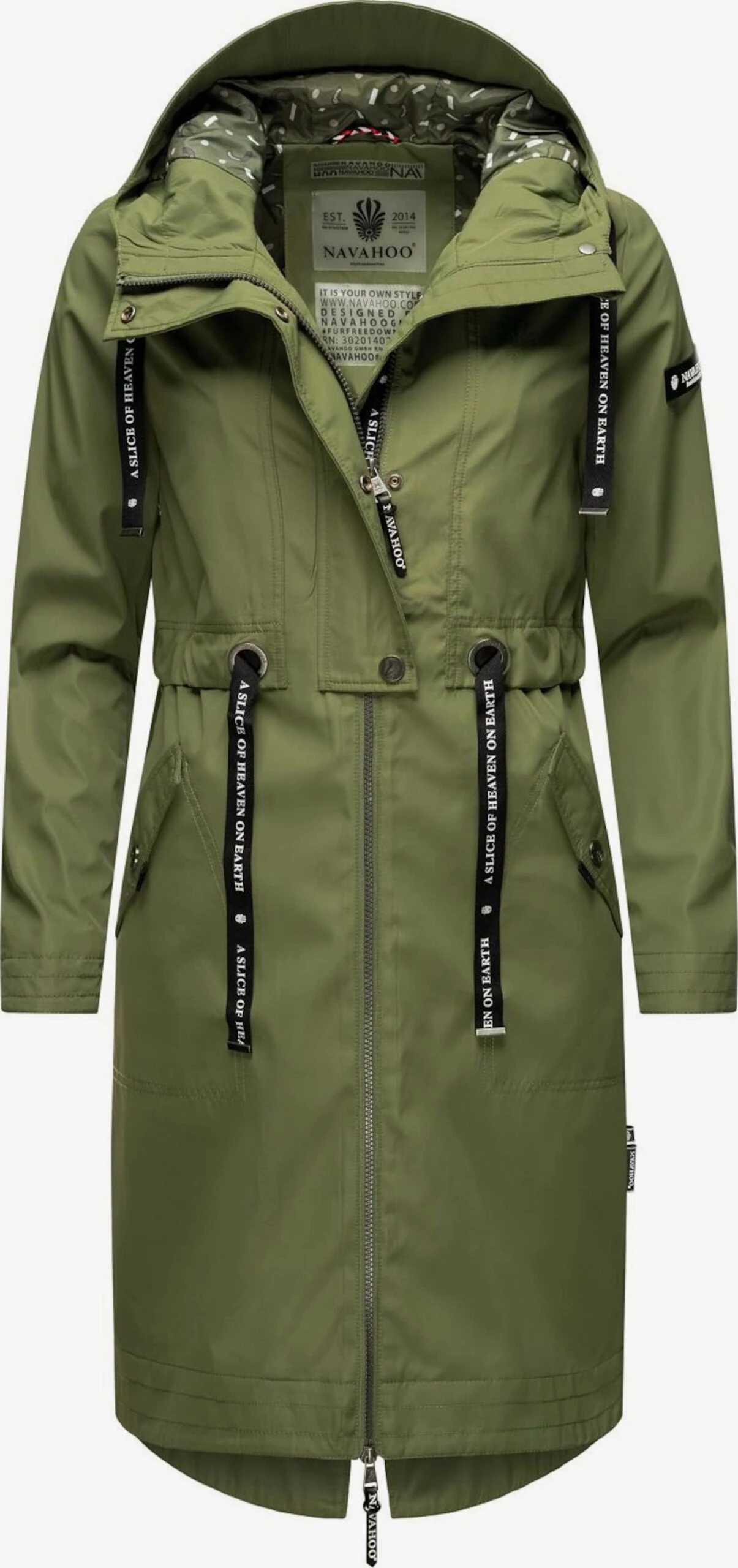 Navahoo Parkas Parka Mi-saison Josinaa Femme Vert 1 Navahoo Parkas Parka Mi-saison Josinaa Femme Vert