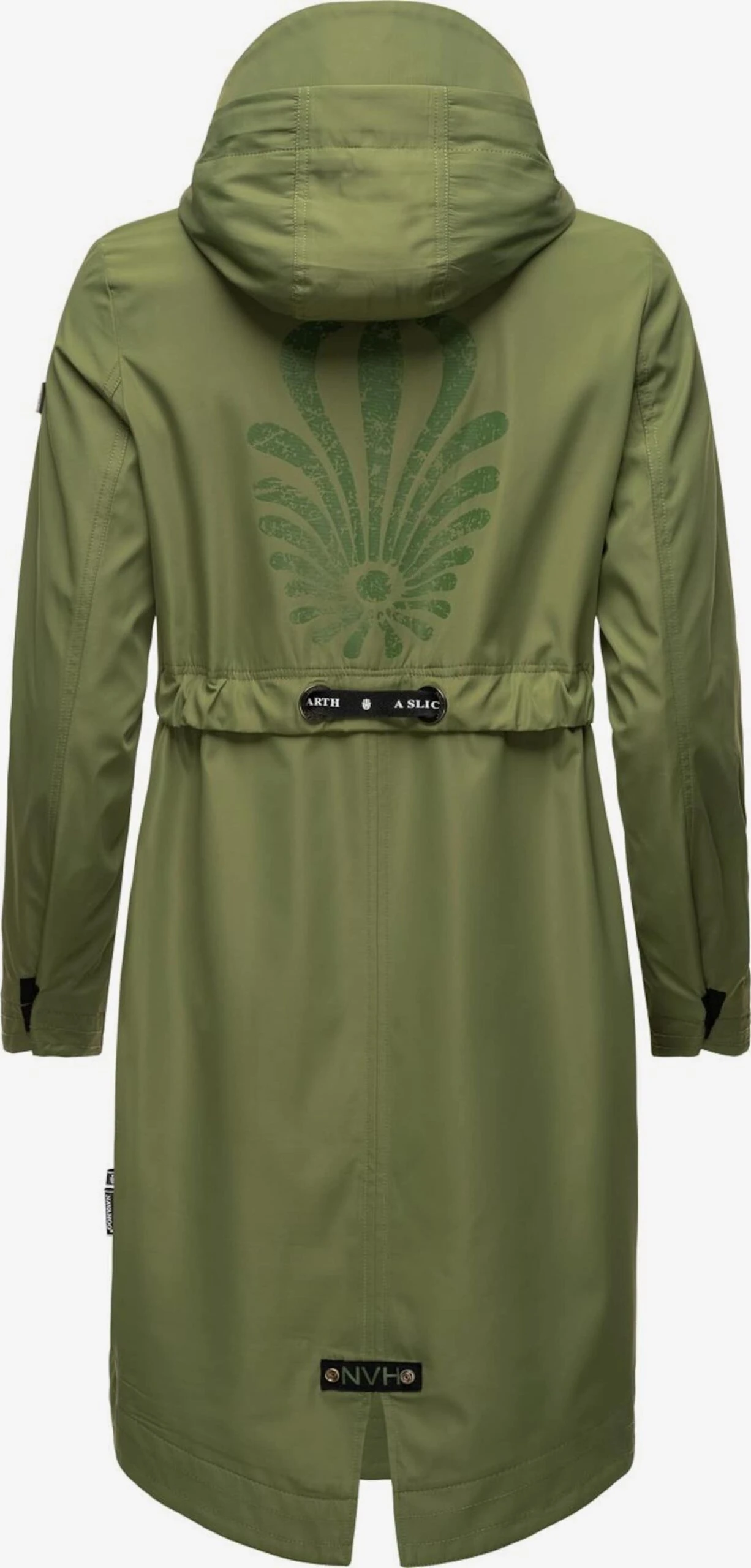 Navahoo Parkas Parka Mi-saison Josinaa Femme Vert 3 Navahoo Parkas Parka Mi-saison Josinaa Femme Vert – Image 3