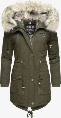 Navahoo Parkas Parka D’hiver Honigfee Femme Kaki