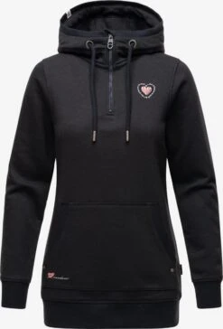Navahoo Sweats à Capuche Sweat-shirt Zauberelfe Femme Gris