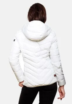 Navahoo Vestes De Mi-saison Veste Mi-saison Elva Femme Blanc Naturel -Navahoo Soldes 9f525dafaa2dc00f24517626c39ae6f5