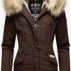 Navahoo Parkas Parka D’hiver Cristal Femme Marron