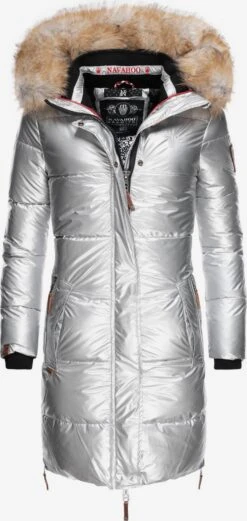 Navahoo Manteaux Dhiver Manteau D’hiver Halina Femme Argent