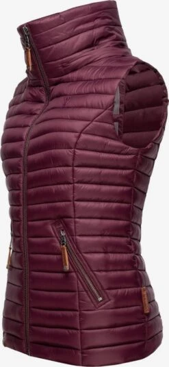 Navahoo Vestes Sans Manches Gilet Shadaa Femme Bordeaux -Navahoo Soldes d7f5f173dc677046c2f0592d303e3cee