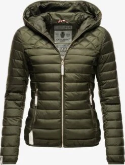 Navahoo Vestes De Mi-saison Veste Mi-saison Ich Bin Hübsch Femme Olive