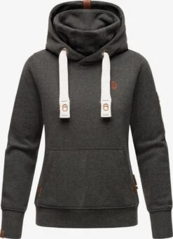 Navahoo Sweats à Capuche Sweat-shirt Raniaa Femme Gris Foncé