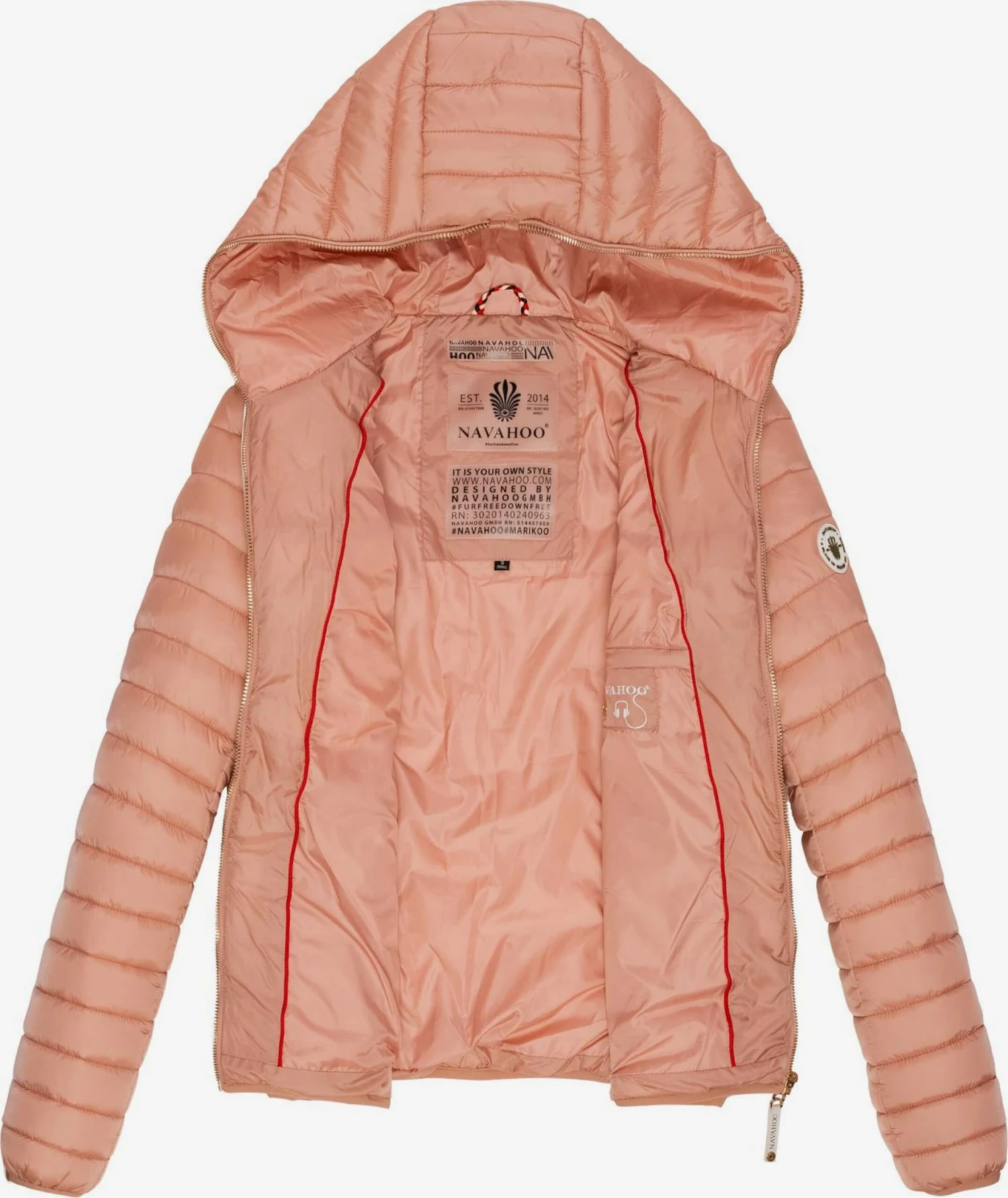 Navahoo Vestes De Mi-saison Veste Mi-saison Ich Bin Hübsch Femme Rose 4 Navahoo Vestes De Mi-saison Veste Mi-saison Ich Bin Hübsch Femme Rose – Image 4