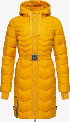 Navahoo Manteaux Dhiver Manteau D’hiver Alpenveilchen Femme Jaune Dor