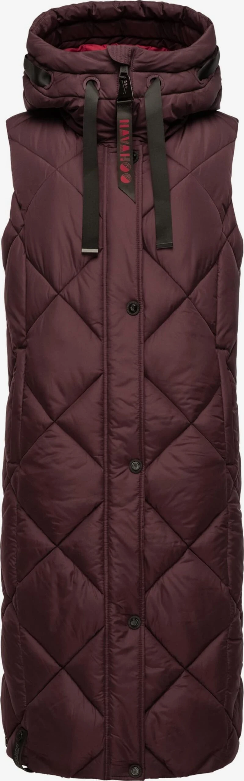 Navahoo Vestes Sans Manches Gilet Schnuckel Femme Bordeaux / Grenadine 1 Navahoo Vestes Sans Manches Gilet Schnuckel Femme Bordeaux / Grenadine